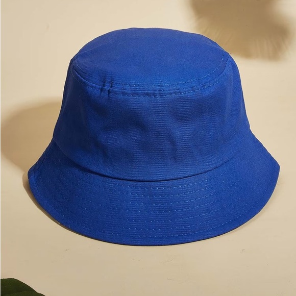 Royal blue bucket hat - Picture 2 of 2